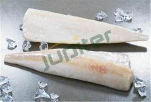 Ffiled Pollock Alaska wedi'i Rewi